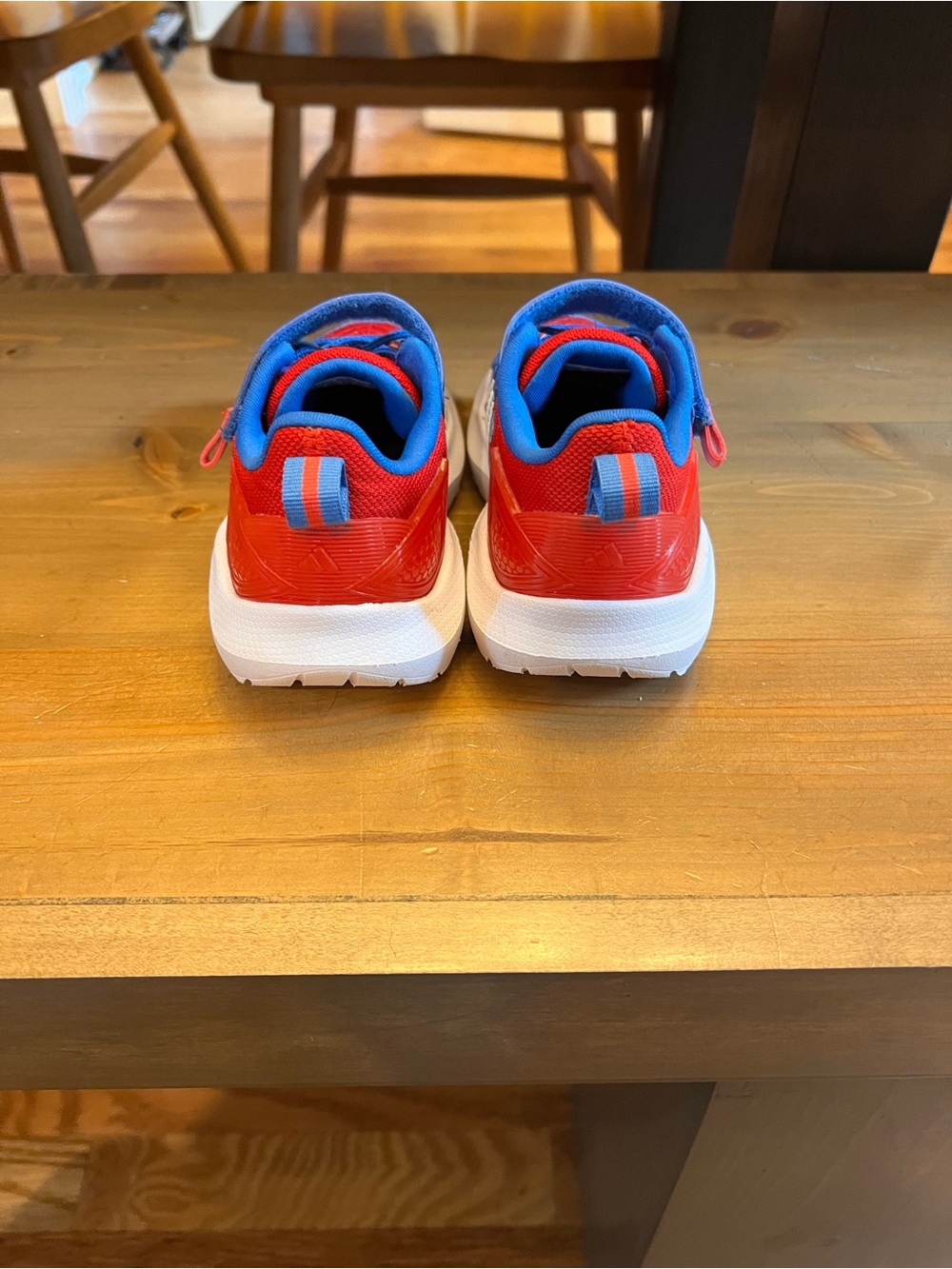 adidas Kids x Marvel Spider-Man Lightorama Runner Elastic Hook & Loop Sz 8K - Picture 3 of 9